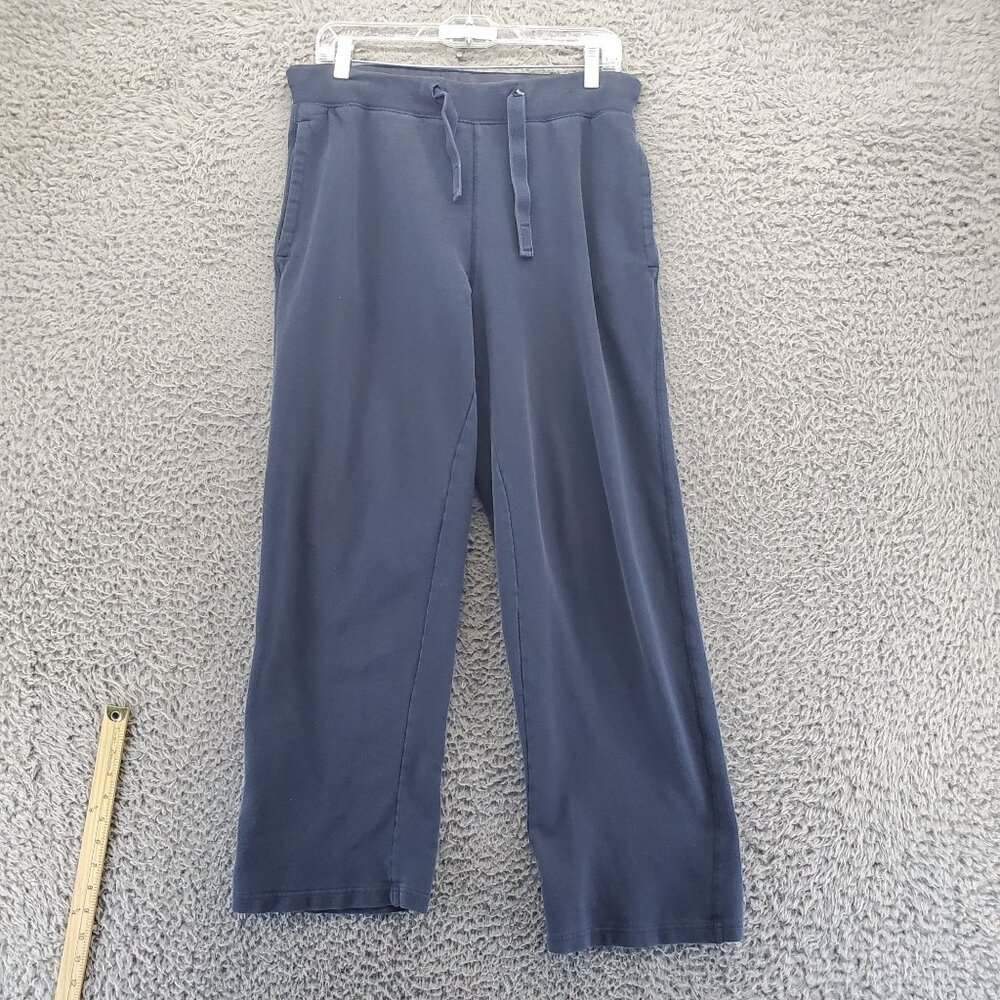 Old Navy Pants Womens Small Blue Basic Issue Cotton Blend Drawstring Pockets